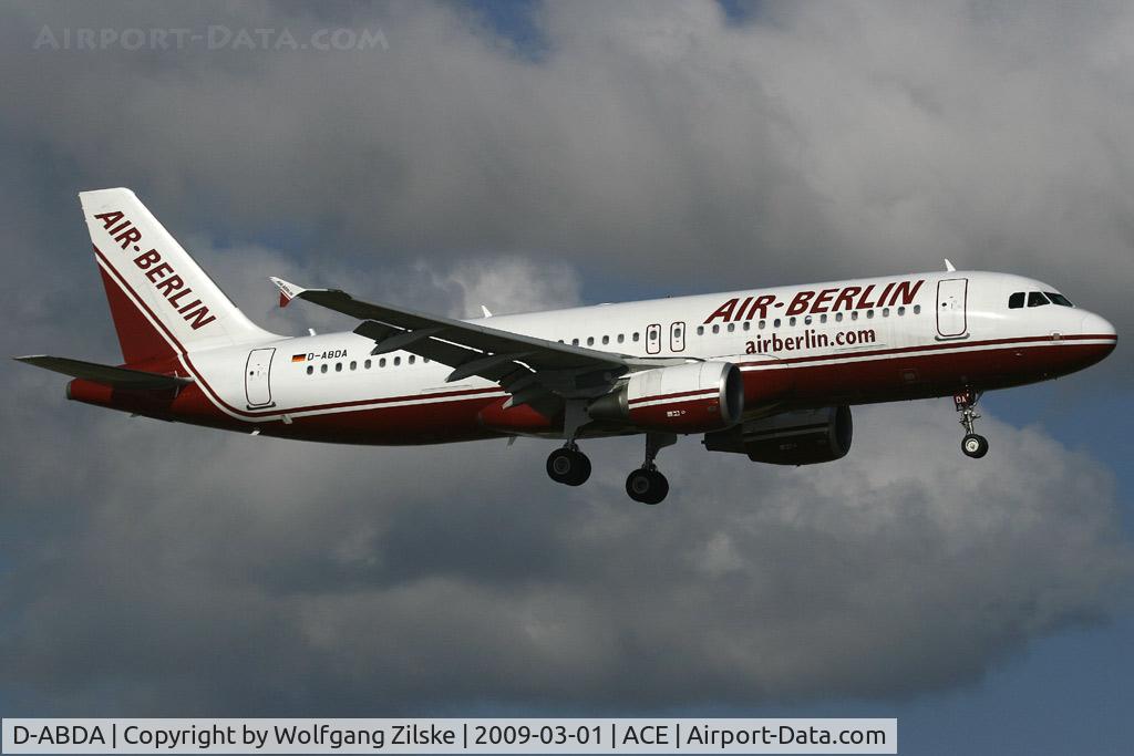 D-ABDA, 2005 Airbus A320-214 C/N 2539, visitor