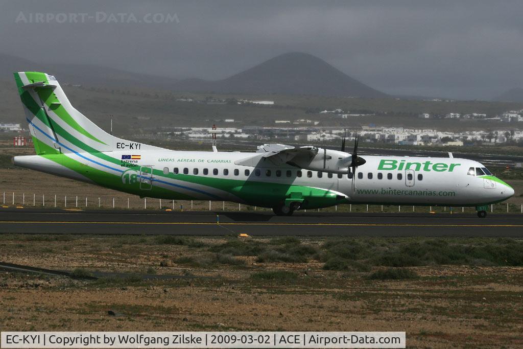 EC-KYI, 2009 ATR 72-212A C/N 850, visitor