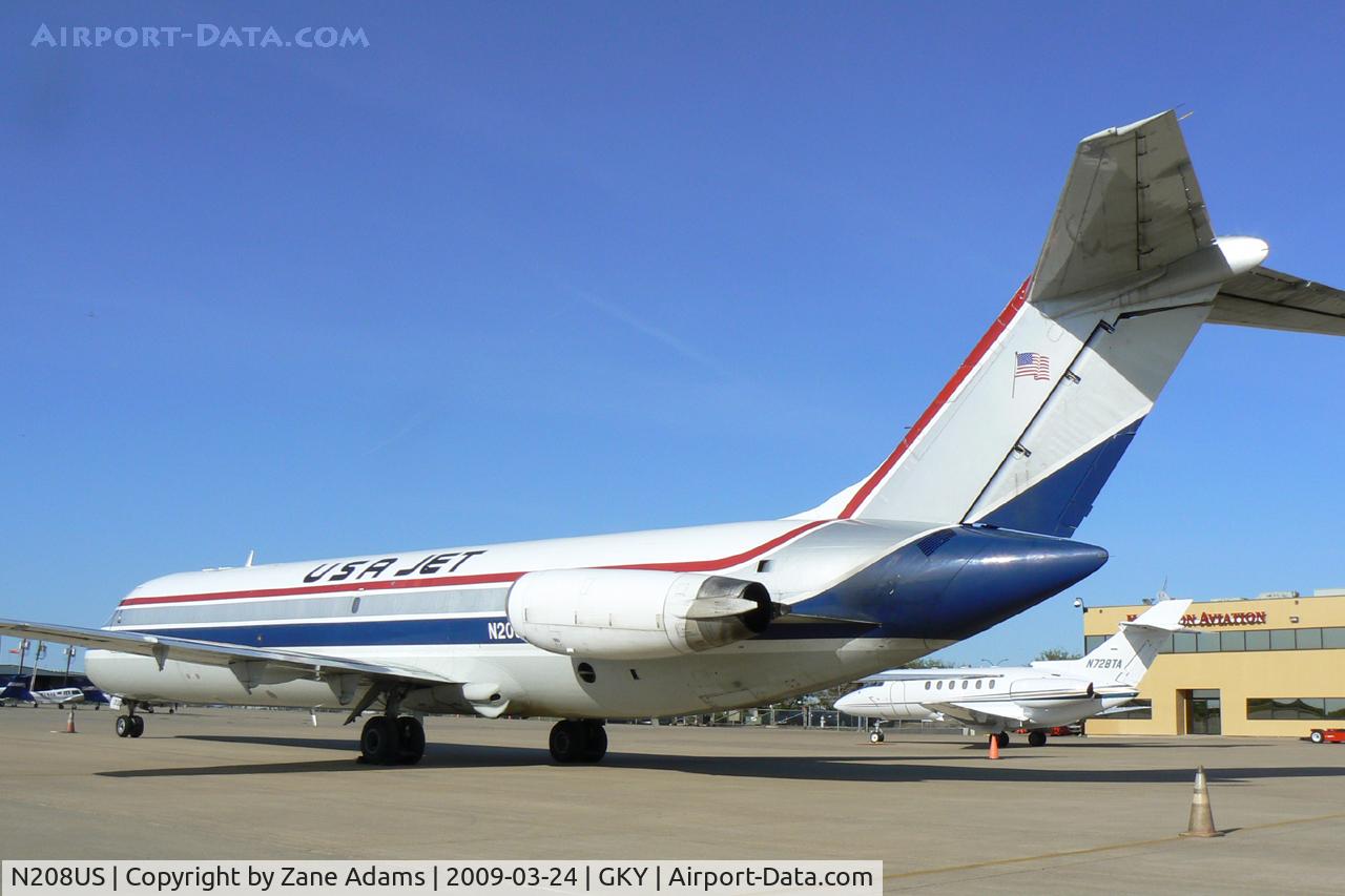 N208US, 1968 Douglas DC-9-32F C/N 47220, USA Jet Cargo at Arlington Municipal