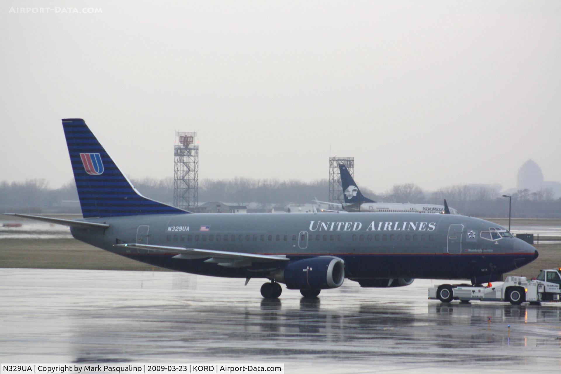 N329UA, 1988 Boeing 737-322 C/N 24149, Boeing 737-300