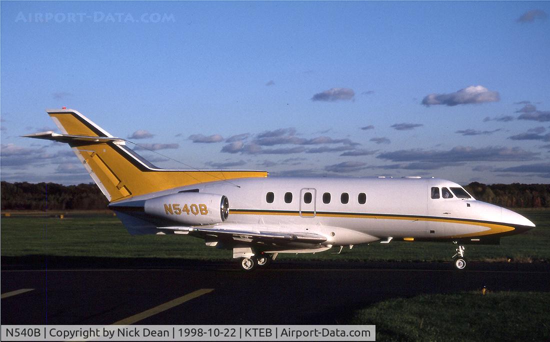 N540B, 1980 Hawker Siddeley HS.125 Series 700A C/N 257077, KTEB