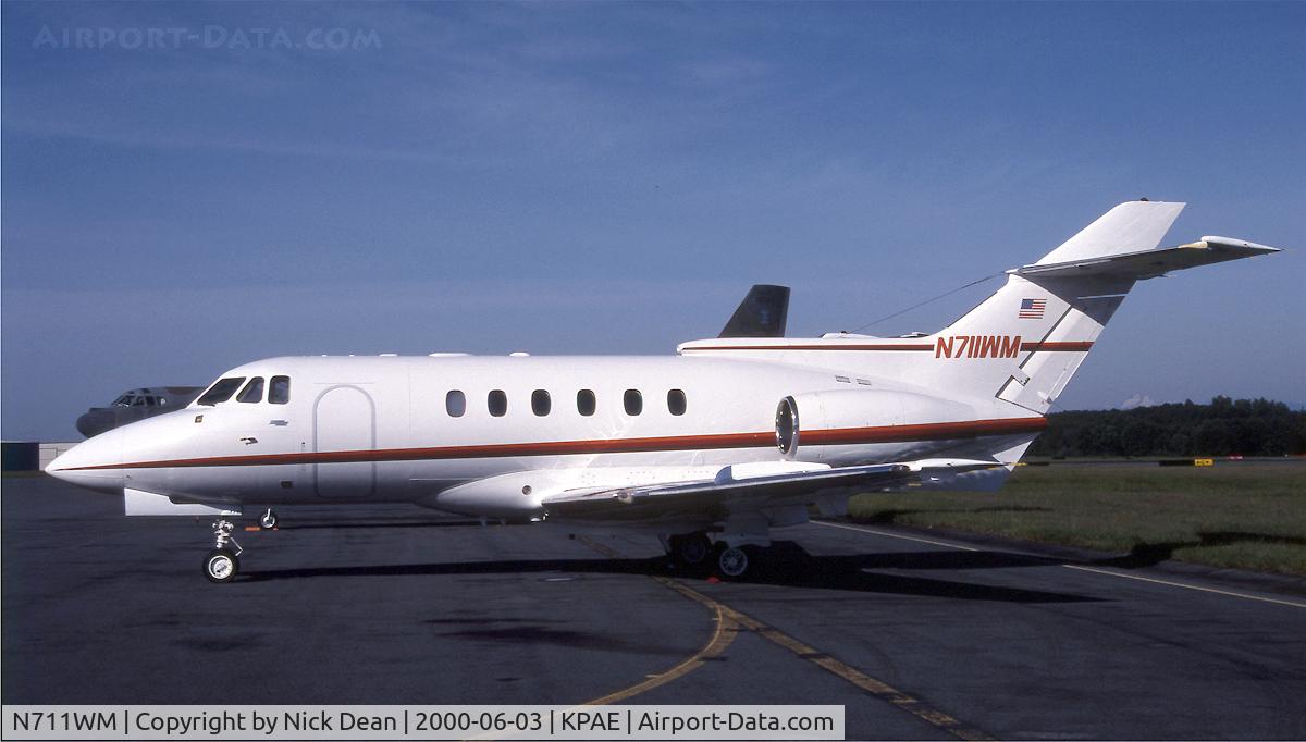 N711WM, 1980 Hawker Siddeley HS.125 Series 700A C/N 257087, KPAE