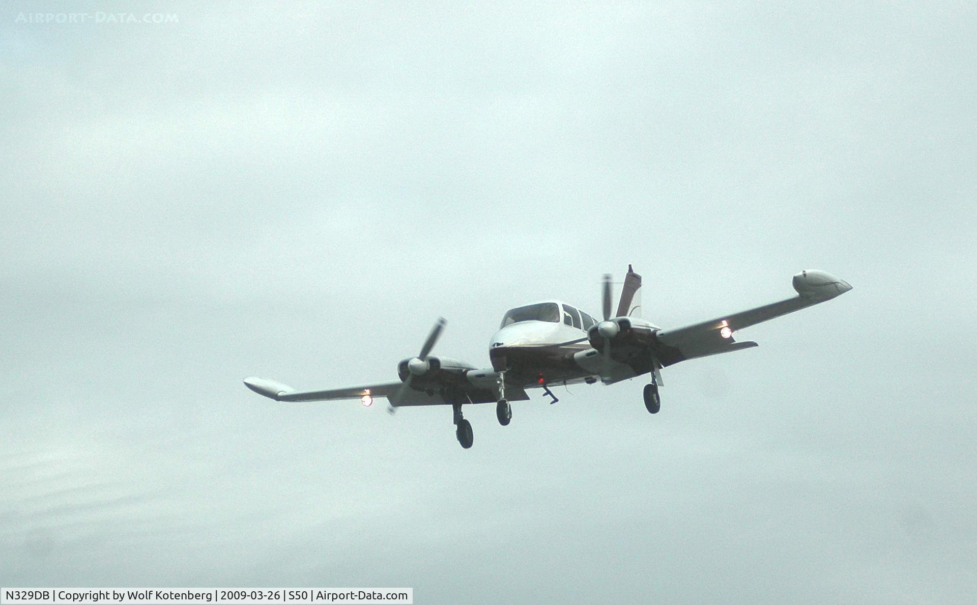 N329DB, 1964 Cessna 320B Skyknight C/N 320B0015, almost there