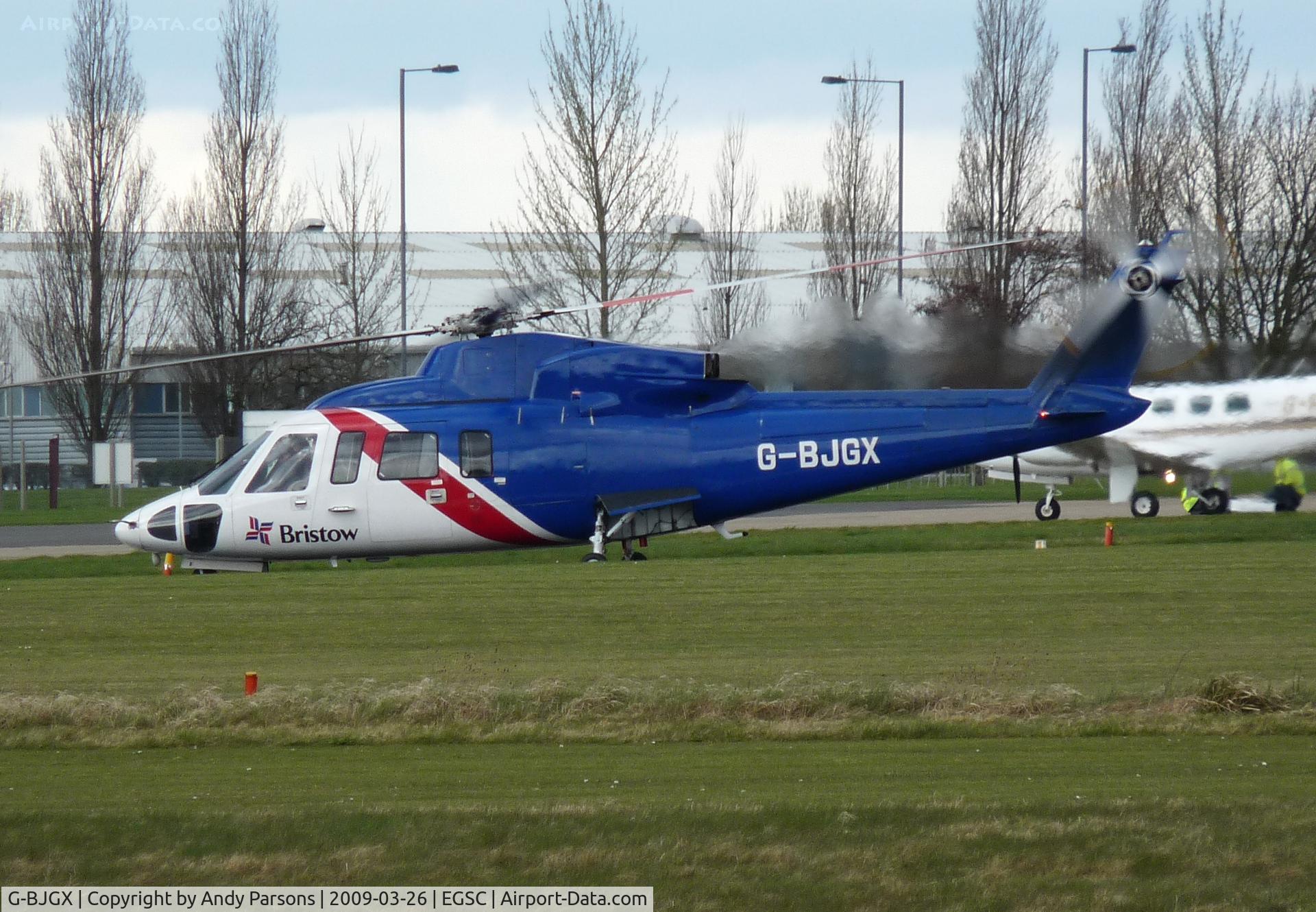 G-BJGX, 1980 Sikorsky S-76A C/N 760026, G-BJGX Crew Training at Cambridge
