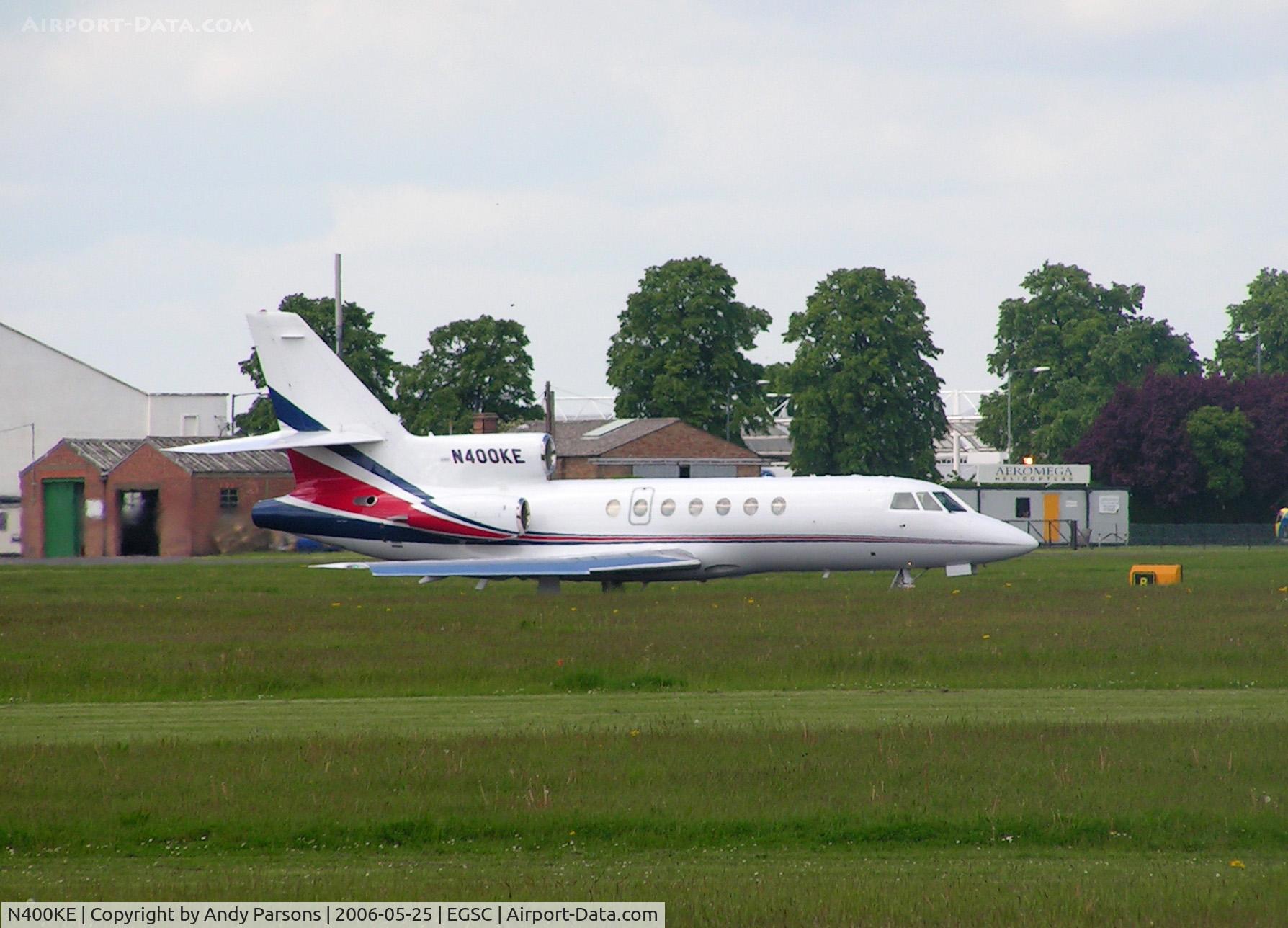 N400KE, 1981 Dassault Falcon 50 C/N 54, Visiting Cambridge
