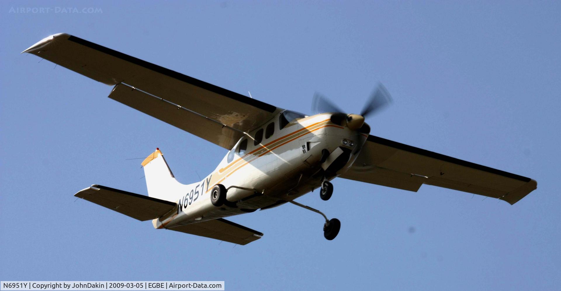 N6951Y, 1979 Cessna P210N Pressurised Centurion C/N P210-00380, Cessna P210N