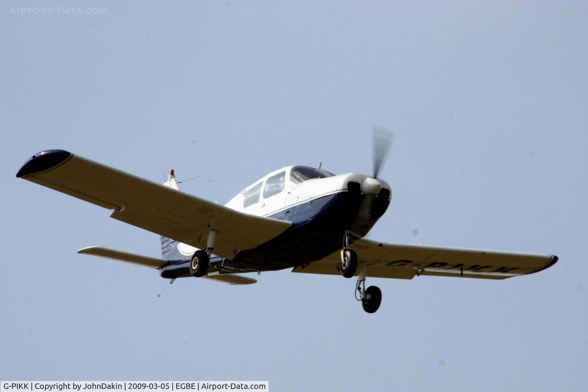 G-PIKK, 1967 Piper PA-28-140 Cherokee C/N 28-22932, Piper PA 28