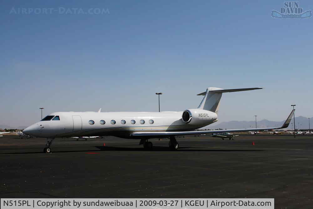 N515PL, 2007 Gulfstream Aerospace GV-SP (G500) C/N 5144, KGEU