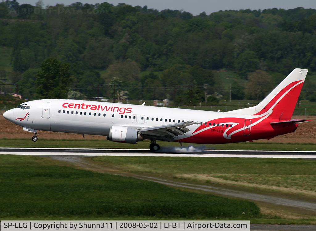 SP-LLG, 1997 Boeing 737-45D C/N 28753, Landing rwy 20