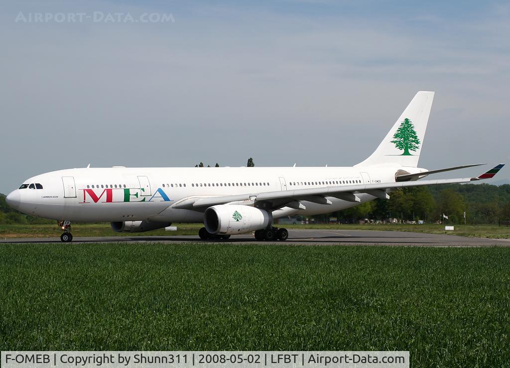 F-OMEB, 2003 Airbus A330-243 C/N 529, Ready for take off rwy 02