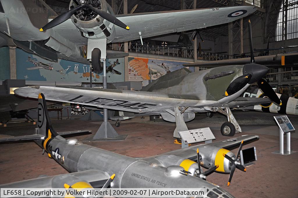 LF658, 1941 Hawker Hurricane IIC C/N 41H/469585, at Museum Brussels