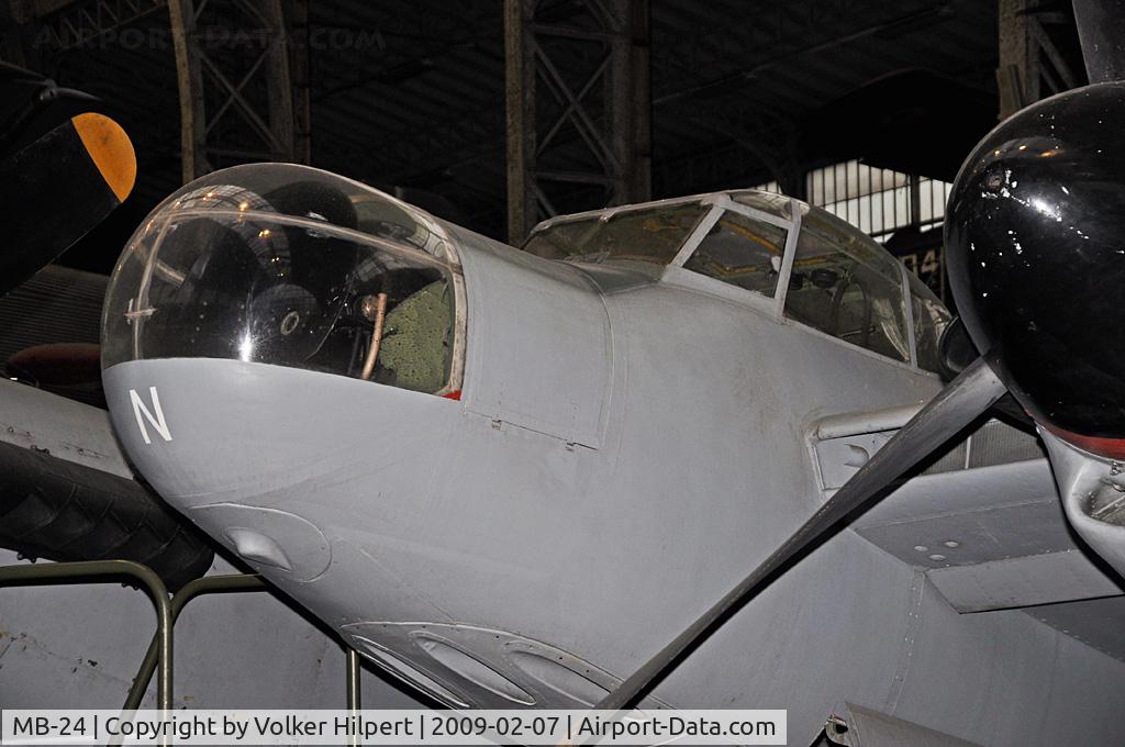 MB-24, De Havilland DH-98 Mosquito NF.30 C/N 984597, at Museum, Brussels