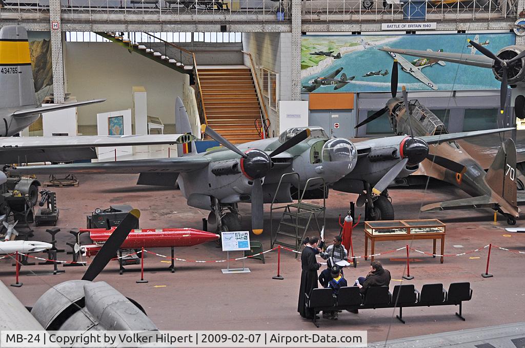 MB-24, De Havilland DH-98 Mosquito NF.30 C/N 984597, at Museum, Brussels
