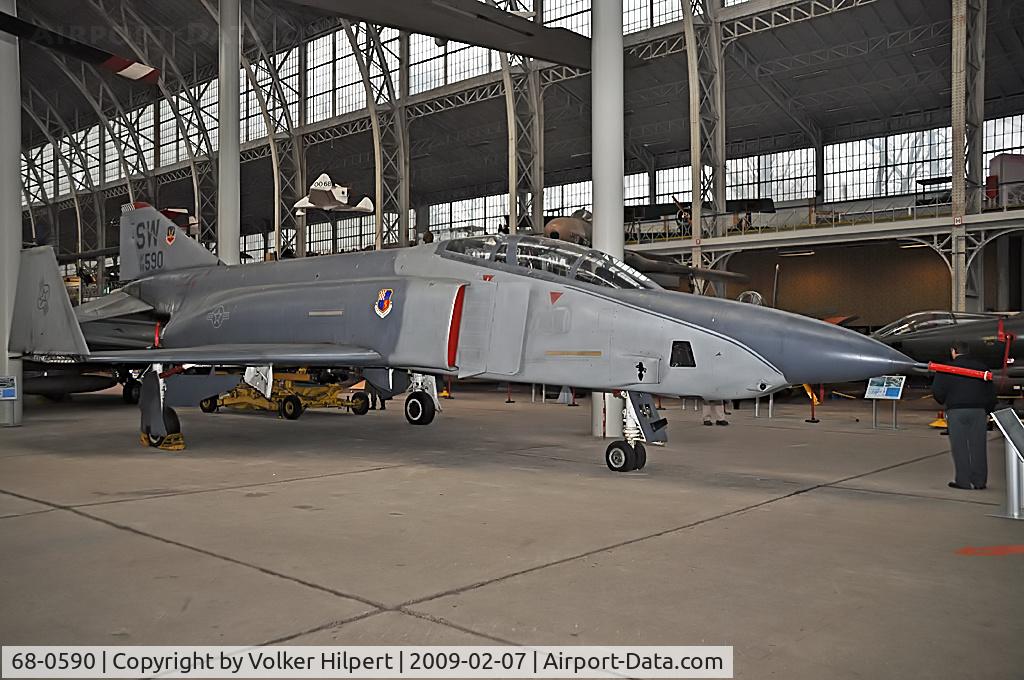 68-0590, 1968 McDonnell Douglas RF-4C Phantom II C/N 3579, at Museum, Brussels