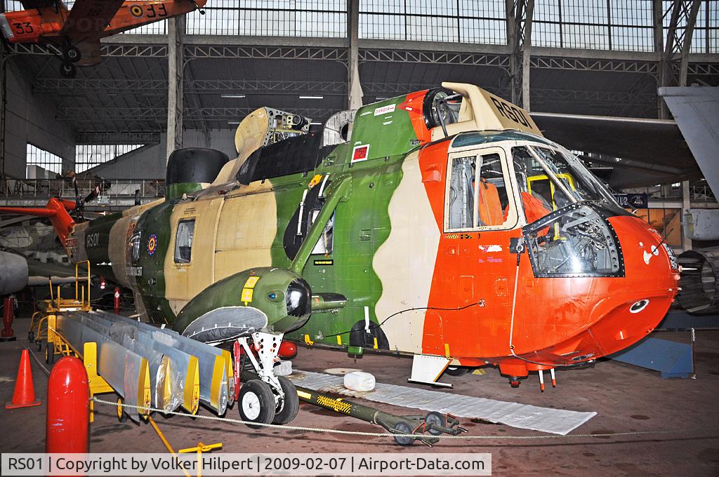 RS01, 1976 Westland Sea King Mk.48 C/N WA831, at Museum, Brussels