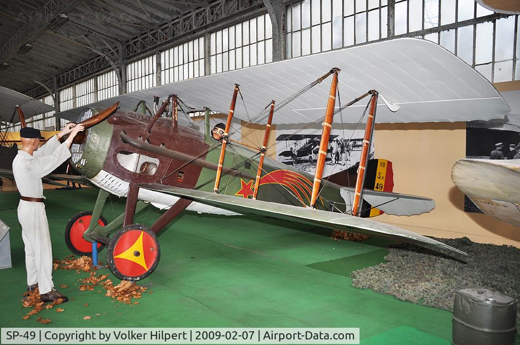 SP-49, SPAD S-XIII C1 C/N Not found SP-49, at Museum, Brussels