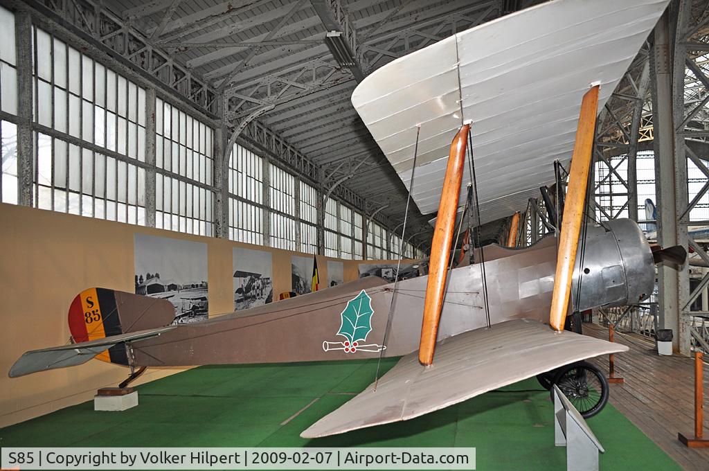 S85, Sopwith 1½ Strutter C/N Not found S85, at Museum, Brussels