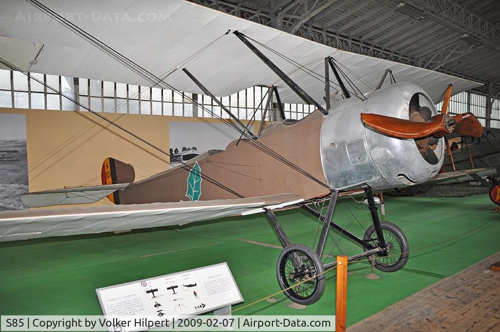 S85, Sopwith 1½ Strutter C/N Not found S85, at Museum, Brussels