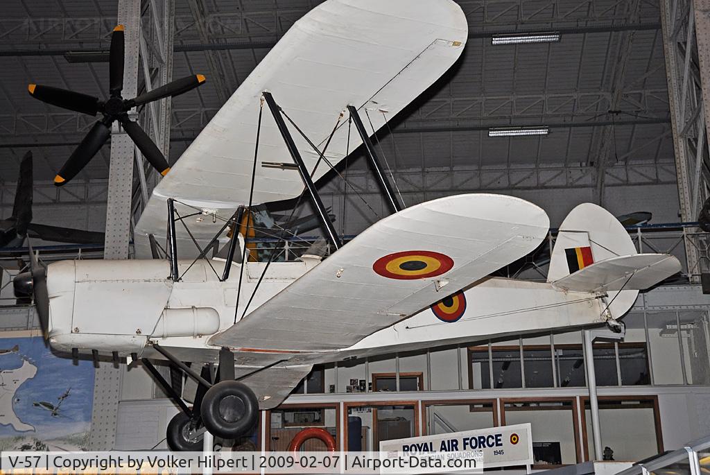 V-57, Stampe-Vertongen SV-4B C/N 1199, at Museum, Brussels