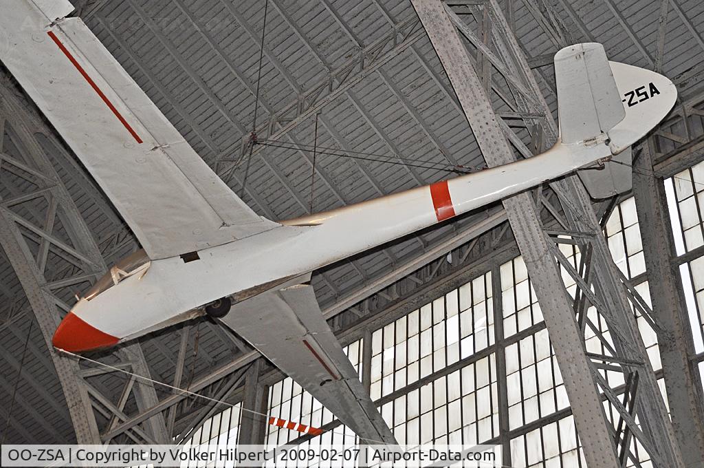 OO-ZSA, 1960 SZD SZD-8bis Jaskolka C/N 247, at Museum, Brussels