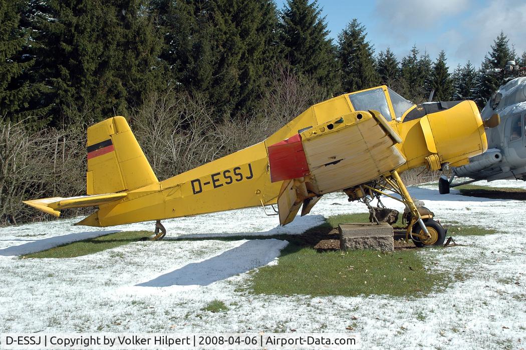 D-ESSJ, 1974 Let Z-37A Cmelak C/N 17-28, at Museum, Hermeskeil, Germany