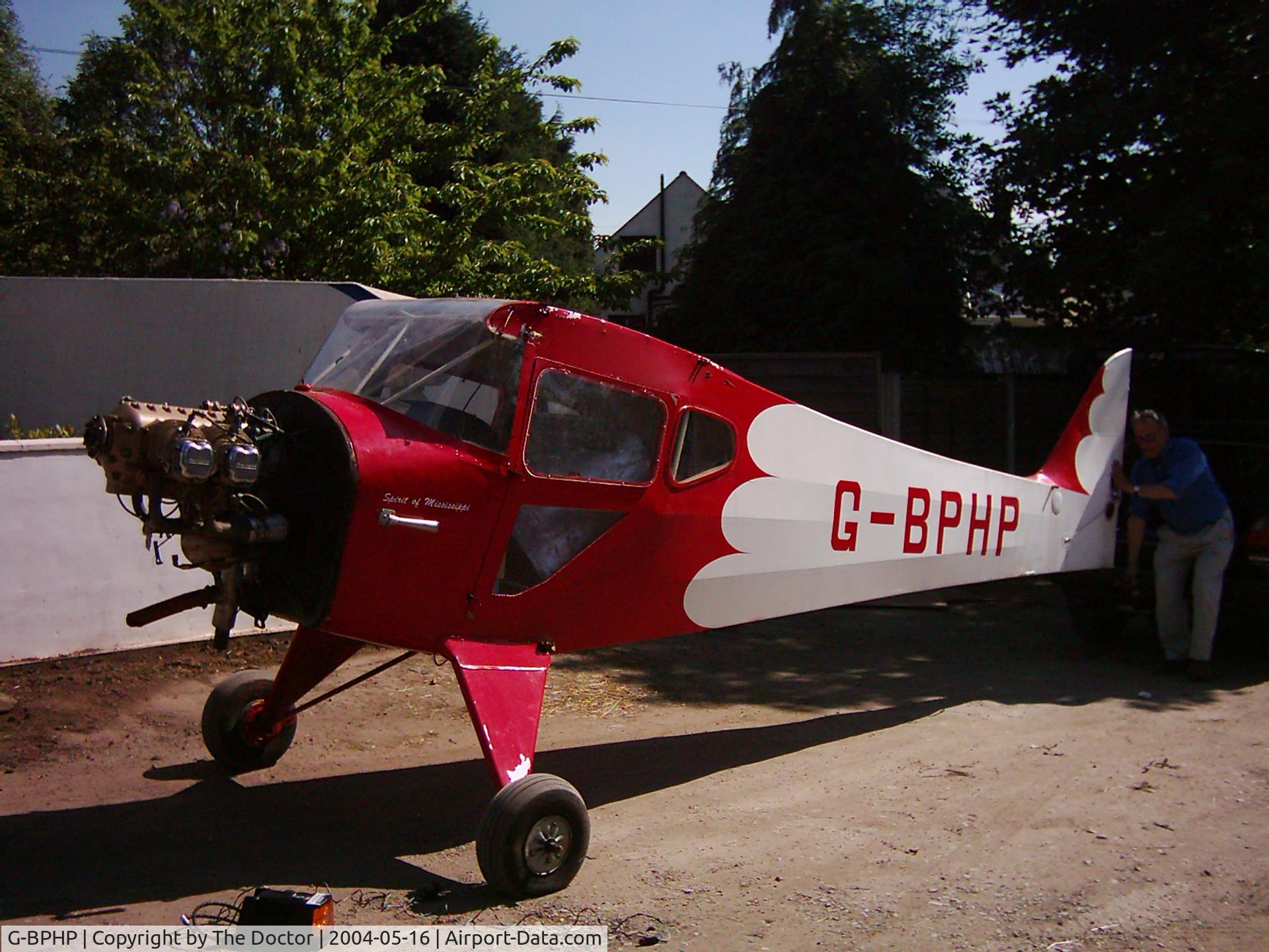 G-BPHP, 1941 Taylorcraft BC-12-65 C/N 2799, Fuselage move proir to renovation