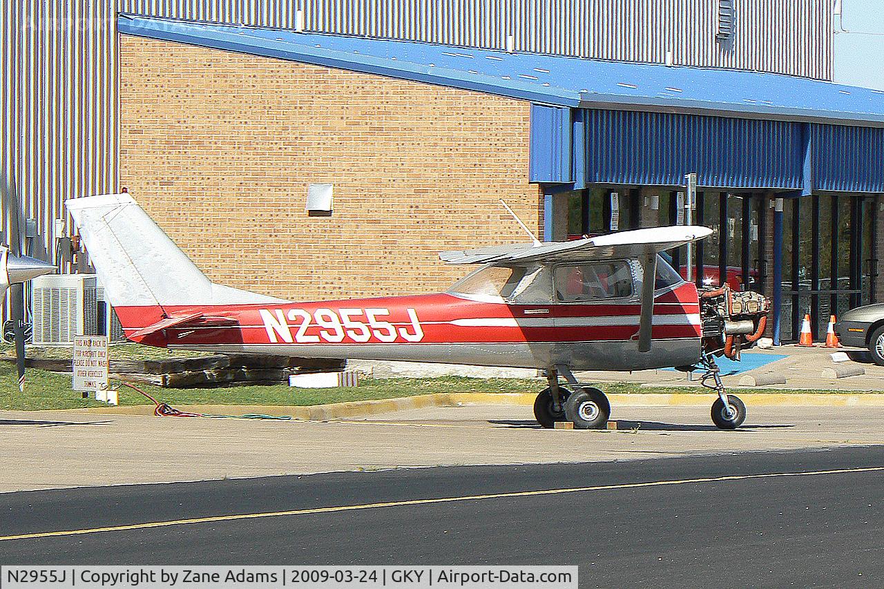 N2955J, 1966 Cessna 150G C/N 15065755, At Arlington Municipal
