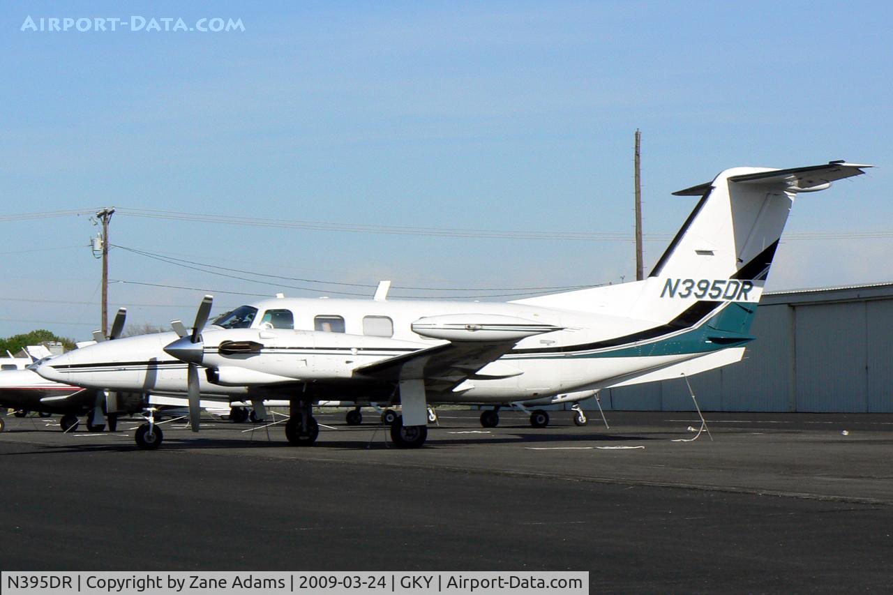N395DR, 1981 Piper PA-42 Cheyenne III C/N 42-8001065, At Arlington Municipal