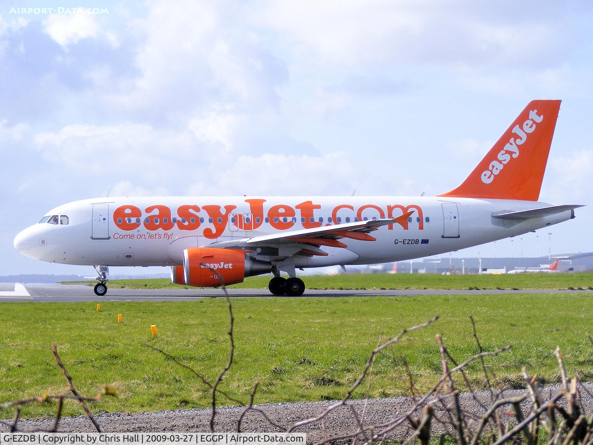 G-EZDB, 2008 Airbus A319-111 C/N 3411, Easyjet