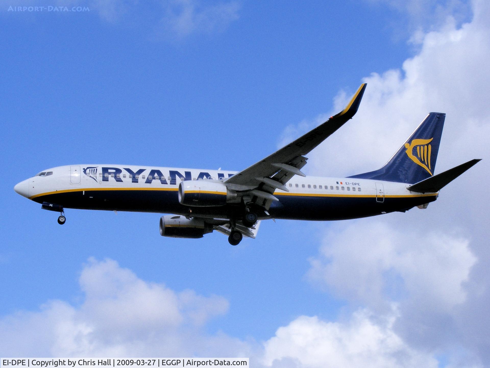 EI-DPE, 2006 Boeing 737-8AS C/N 33605, Ryanair