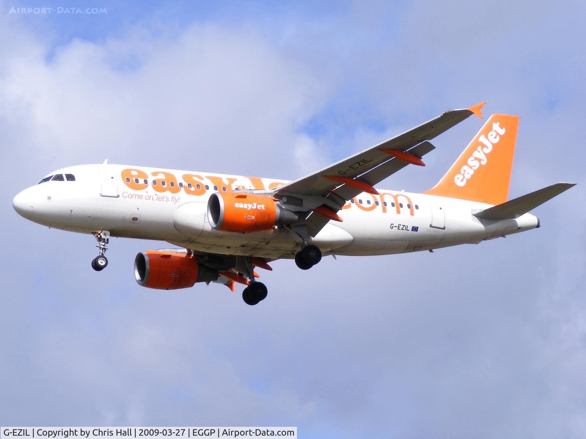 G-EZIL, 2005 Airbus A319-111 C/N 2492, Easyjet