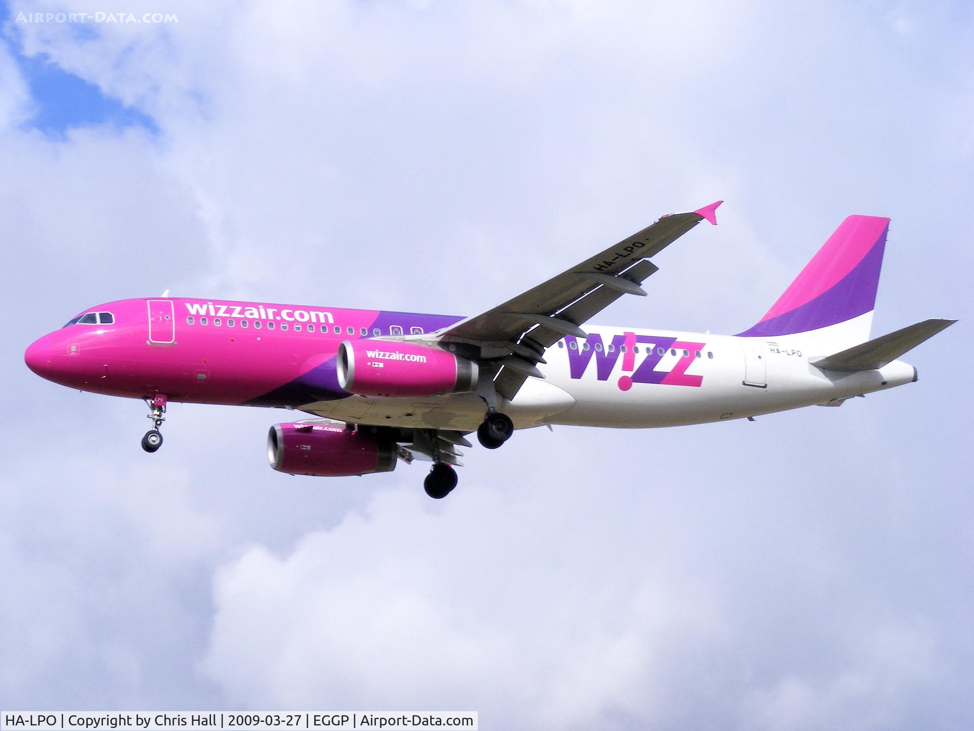 HA-LPO, 2008 Airbus A320-232 C/N 3384, Wizzair