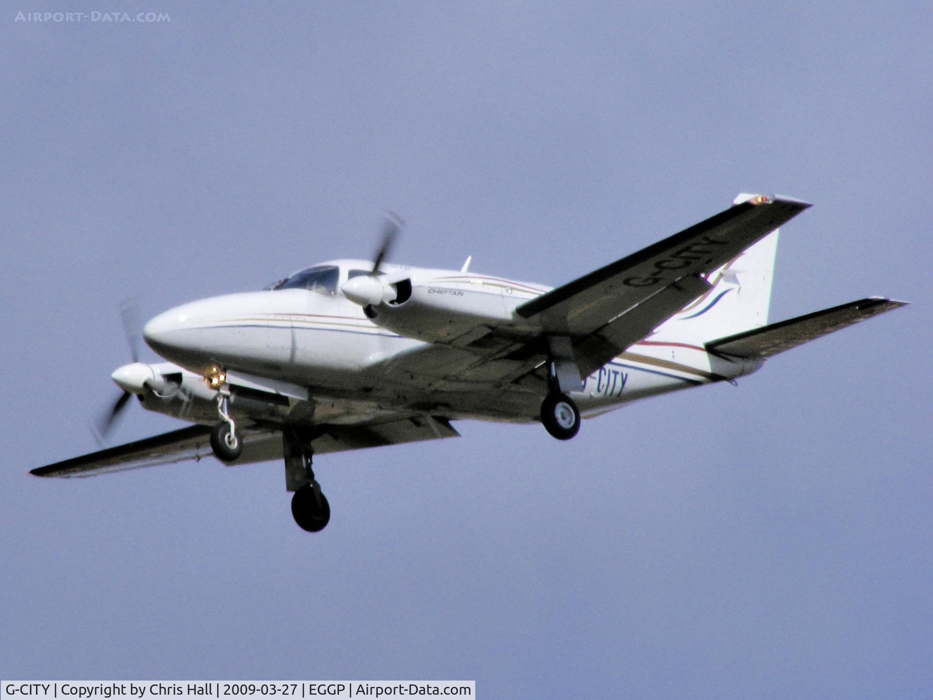 G-CITY, 1978 Piper PA-31-350 Navajo Chieftain Chieftain C/N 31-7852136, Woodgate Aviation