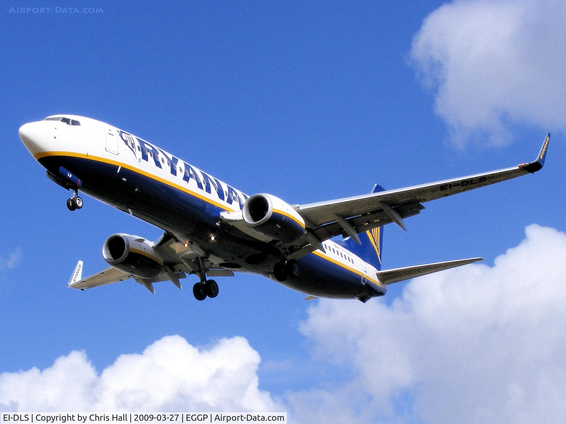 EI-DLS, 2006 Boeing 737-8AS C/N 33621, Ryanair