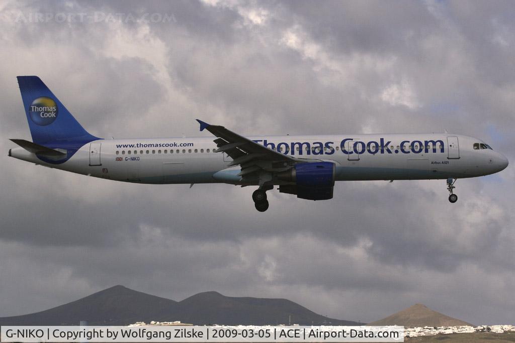 G-NIKO, 2000 Airbus A321-211 C/N 1250, visitor
