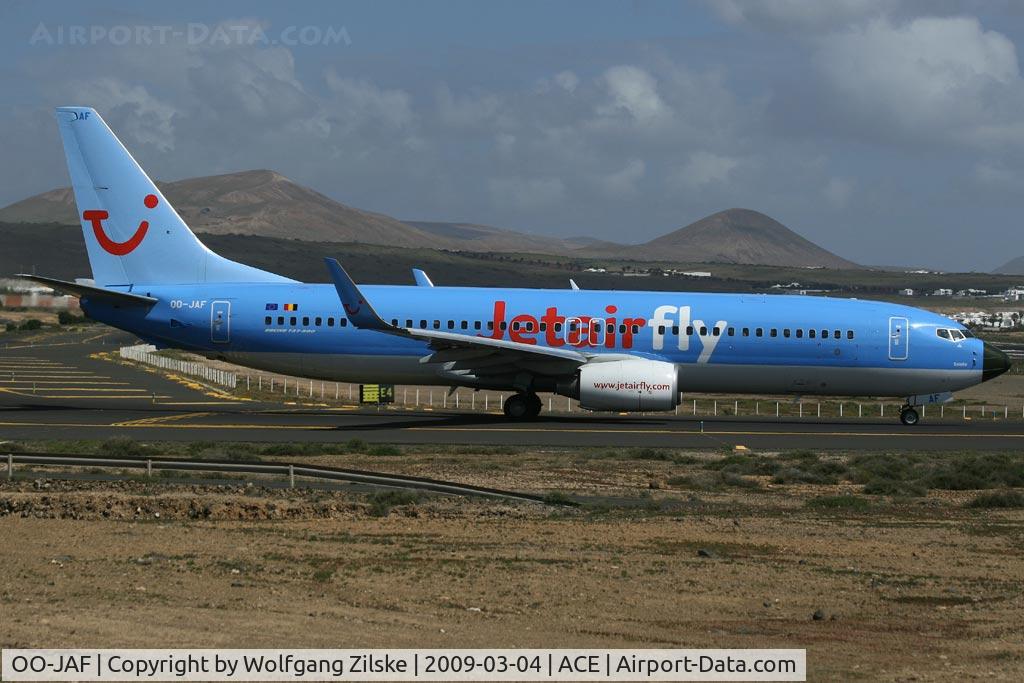 OO-JAF, 2007 Boeing 737-8K5 C/N 35133, visitor