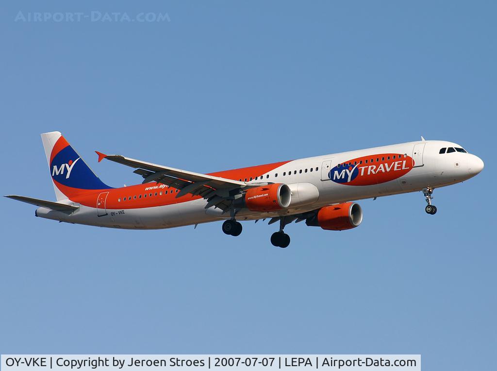 OY-VKE, 2002 Airbus A321-211 C/N 1887, .