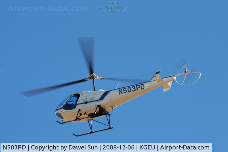N503PD, Enstrom F-28F Falcon C/N 813, KGEU