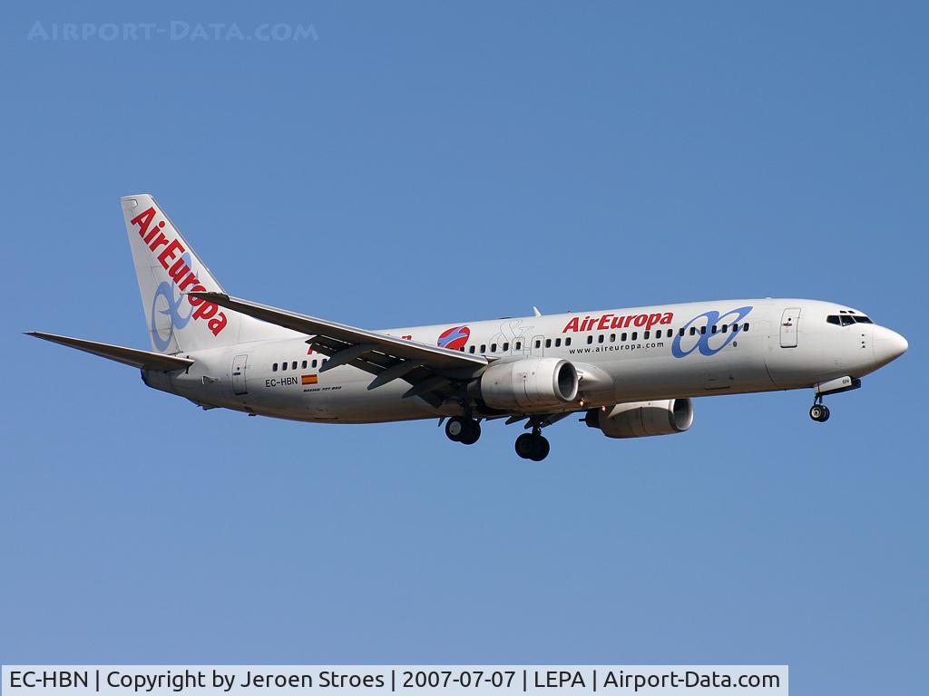 EC-HBN, 1999 Boeing 737-85P C/N 28383, .