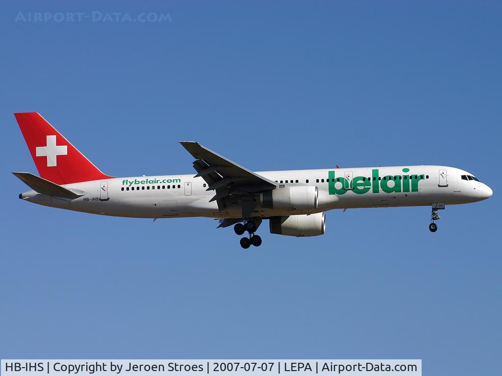 HB-IHS, 2000 Boeing 757-2G5 C/N 30394, .