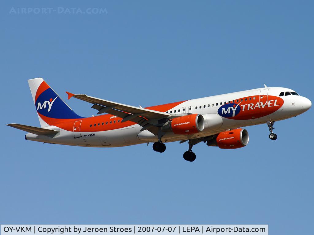 OY-VKM, 2002 Airbus A320-214 C/N 1889, <b> 07-07-07 </b>