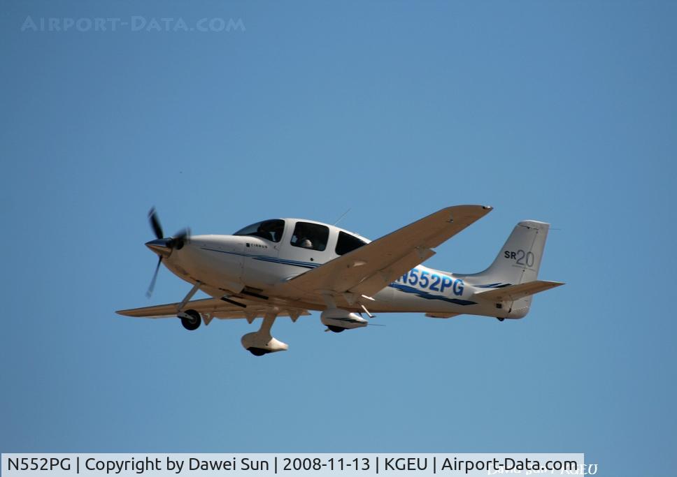 N552PG, 2008 Cirrus SR20 C/N 2007, SR20