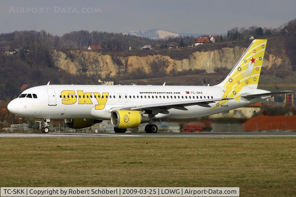 TC-SKK, 1990 Airbus A320-211 C/N 148, Flight to AYT/LTAI