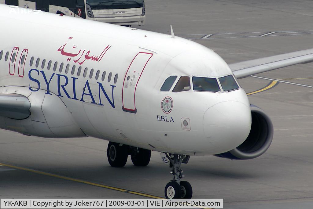 YK-AKB, 1998 Airbus A320-232 C/N 918, Syrian Air Airbus A320-232