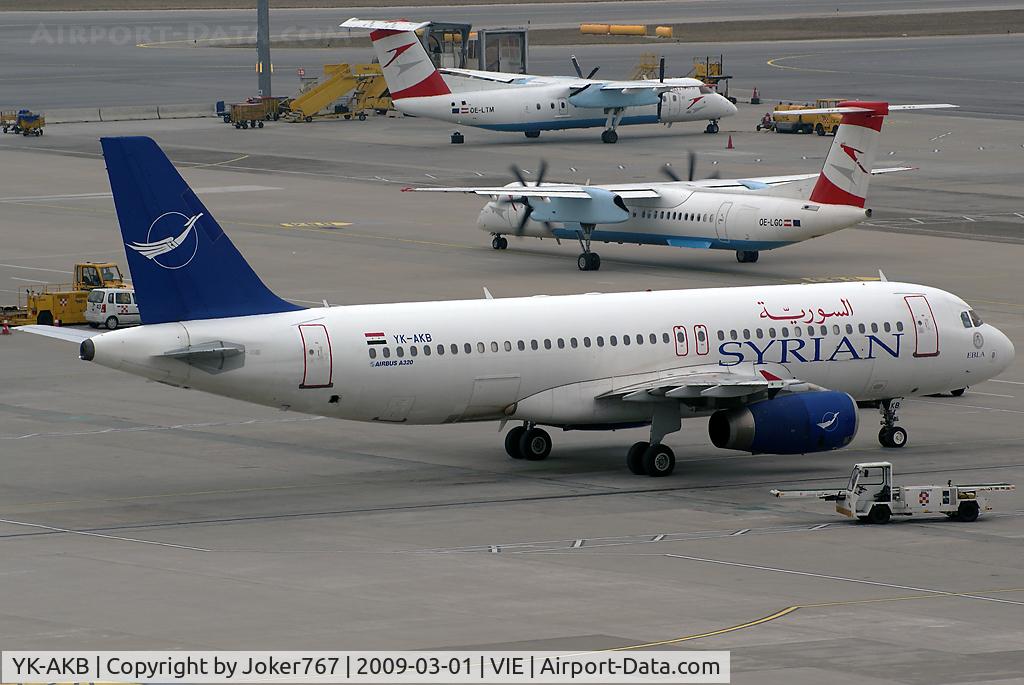 YK-AKB, 1998 Airbus A320-232 C/N 918, Syrian Air Airbus A320-232