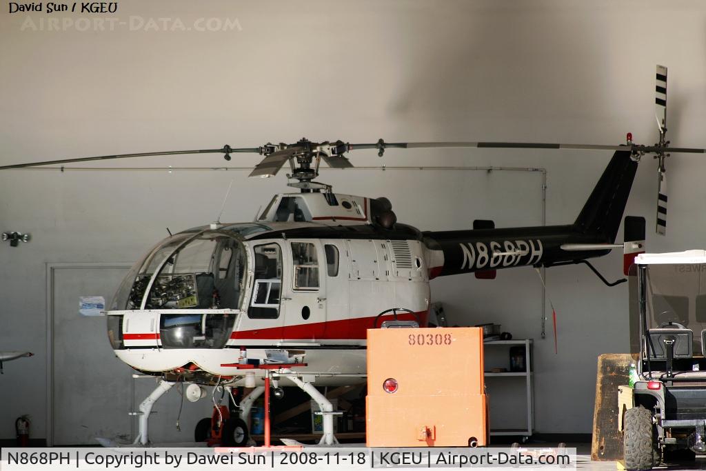 N868PH, 1987 MBB Bo.105C C/N S-668, Glendale