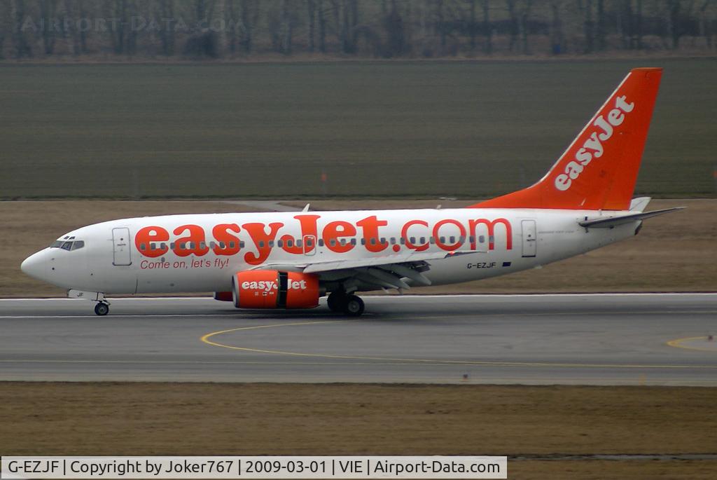 G-EZJF, 2001 Boeing 737-73V C/N 30243, EasyJet Boeing 737-73V