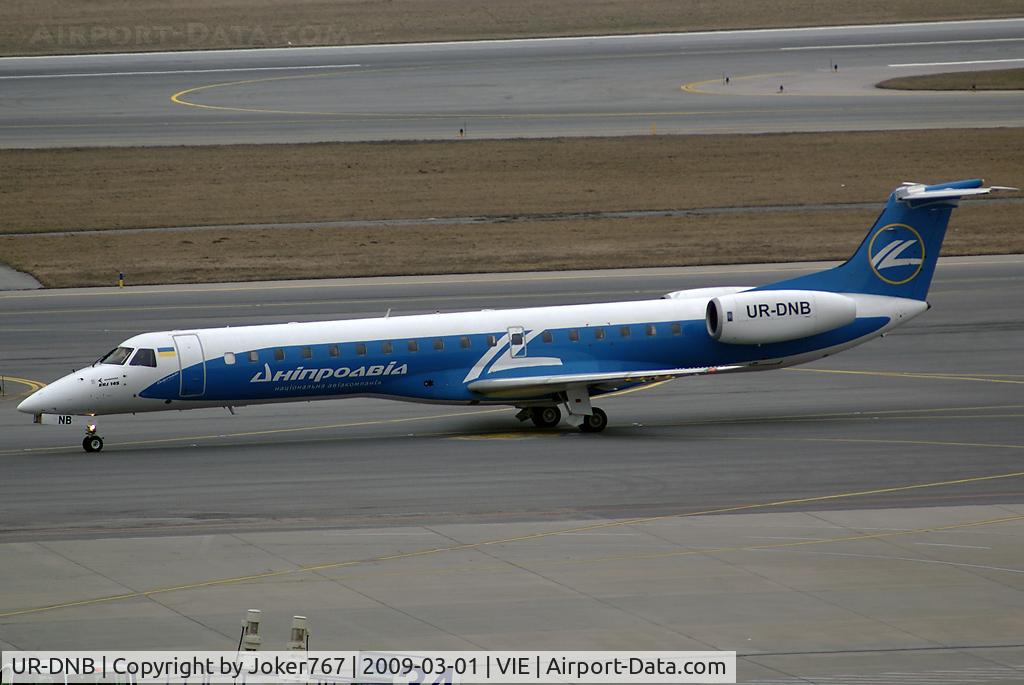UR-DNB, 1998 Embraer EMB-145EU (ERJ-145EU) C/N 145094, Dniproavia Embraer EMB-145