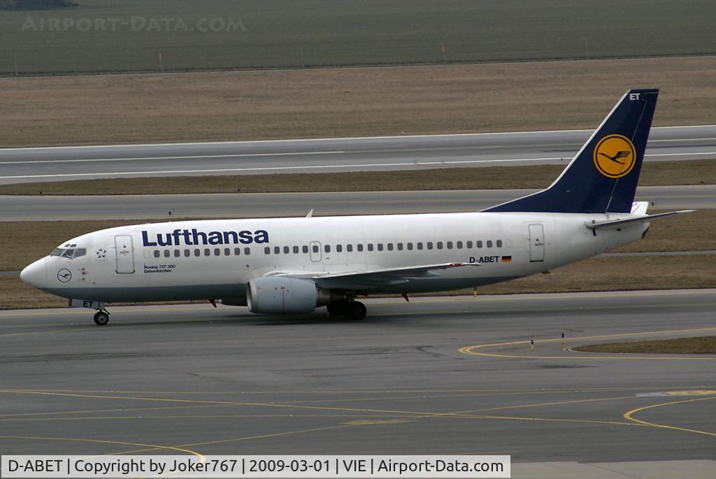 D-ABET, 1994 Boeing 737-330 C/N 27903, Lufthansa Boeing 737-330