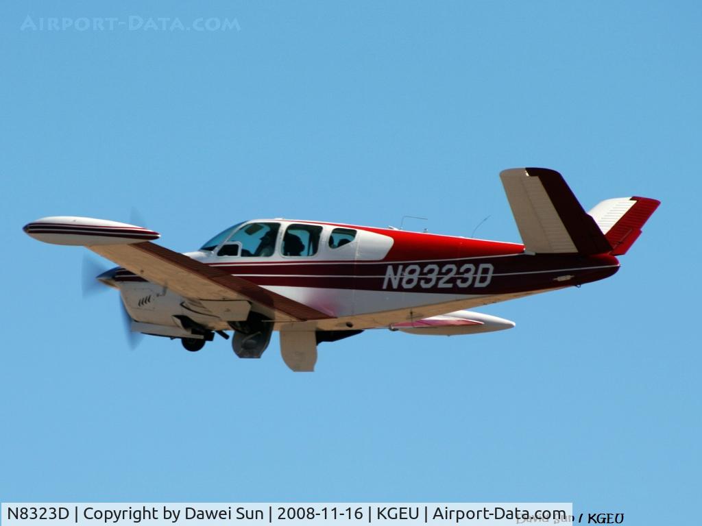 N8323D, 1957 Beech J35 Bonanza C/N D-5405, Glendale